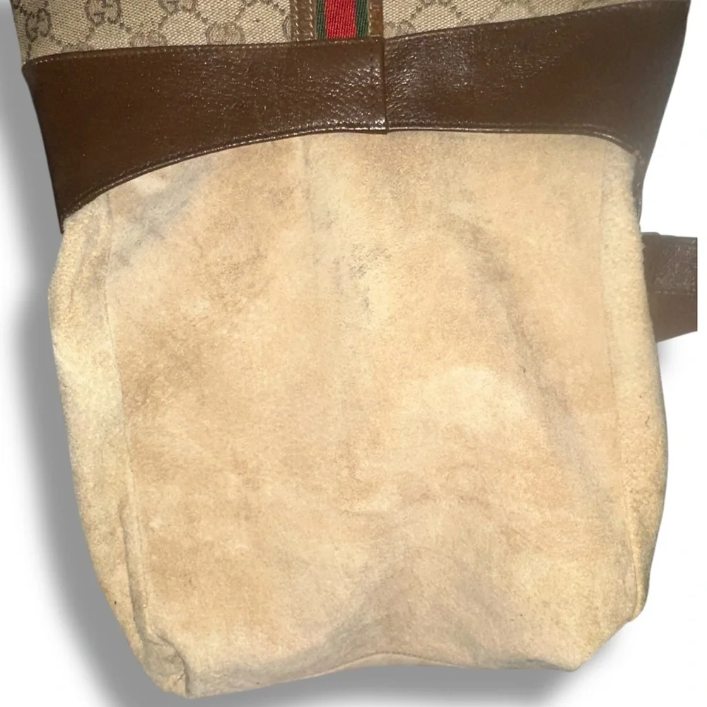 Gucci GG Canvas SHERRY LINE Shoulder Bag Vintage Luxury Monogram Classic - Picture 16 of 16